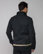 BLACK MEN'S DENIM JACKET