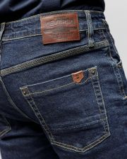 BLUE MEN'S SIDE POCKET PANTS