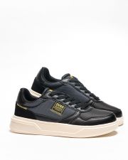 BLACK MEN'S SNEAKERS - FLROSSA