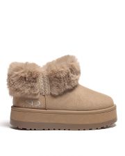 BEIGE WOMEN'S BOOTS - KEIRA