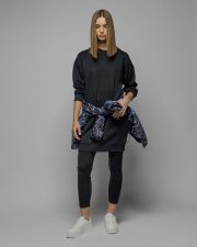 BLACK WOMEN'S JACQUARD DRESS