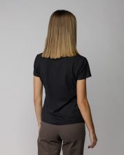 BLACK WOMEN'S SHORT SLEEVE T-SHIRT