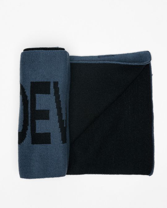 BLUE MEN'S KNITTED SCARF 1D25FW8032SC1101