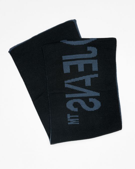 BLUE MEN'S KNITTED SCARF 1D25FW8032SC1101