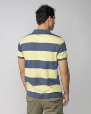 YELLOW MEN'S SHORT SLEEVE POLO SHIRT