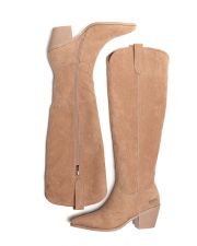 BEIGE WOMEN'S BOOTS - EMILIA