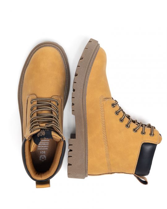 YELLOW MEN'S BOOTS - DAKOTA DE25FW8012PU BL