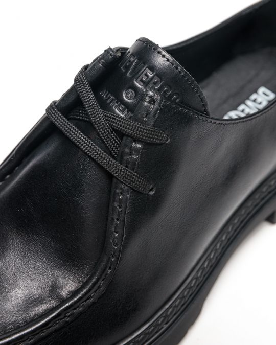 BLACK MEN'S SHOES - ENDRICK DE25FW1010LE MZ