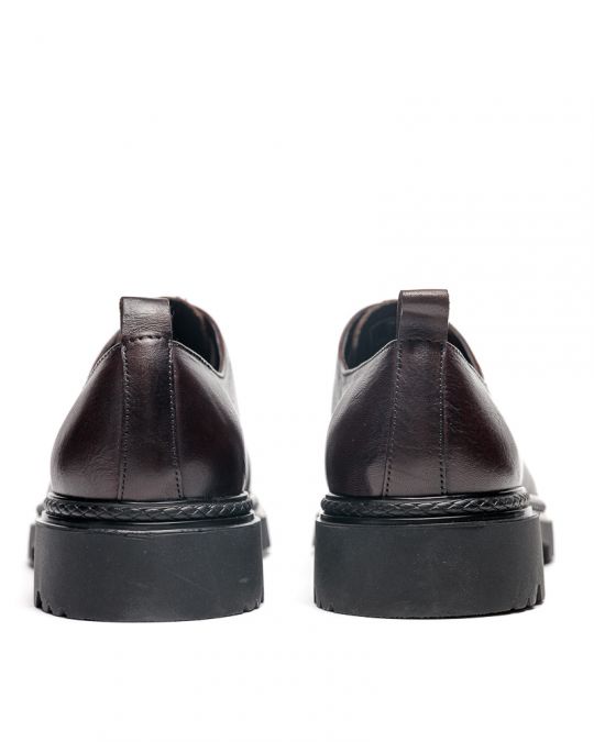 BROWN MEN'S SHOES - ENDRICK DE25FW1010LE MZ