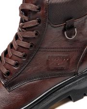 BROWN MEN'S LEATHER BOOTS - AUSTIN