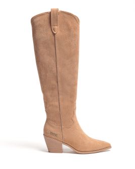 BEIGE WOMEN'S BOOTS - EMILIA DE25FW6551PU SC