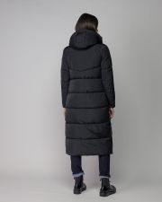 BLACK WOMEN'S LONG WINTER COAT
