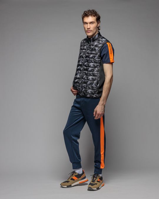 BLUE MEN'S SWEATPANTS 1D25FW1187LP0701