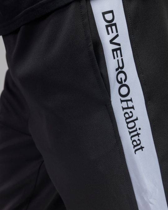 BLACK MEN'S SWEATPANTS 1D25FW1187LP0701