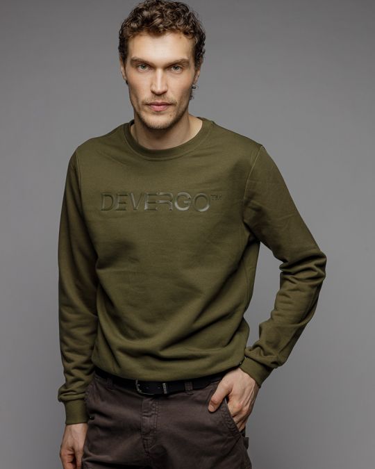 KHAKI MEN'S SWEATER 1D25FW4094LS0701