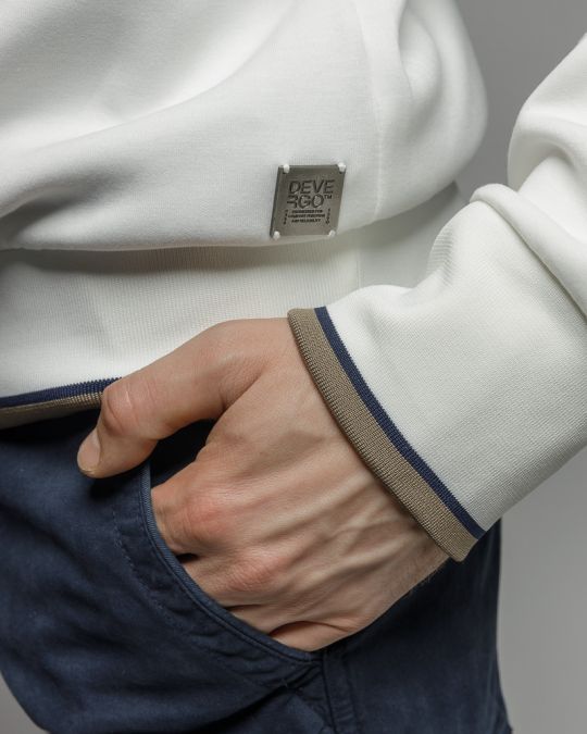 WHITE MEN'S SWEATER 1D25FW4096LS0701