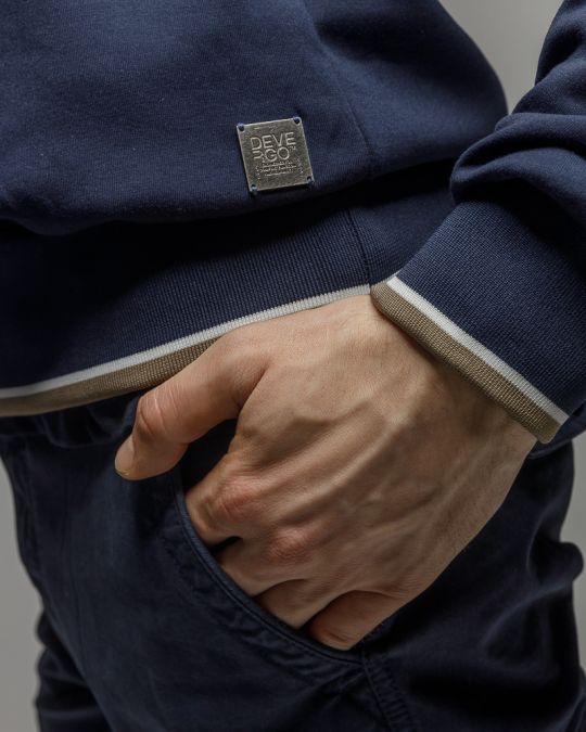 BLUE MEN'S SWEATER 1D25FW4096LS0701