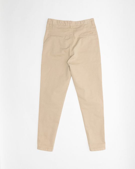 BEIGE WOMEN'S CHINO PANTS 2D25FW1541LP6106