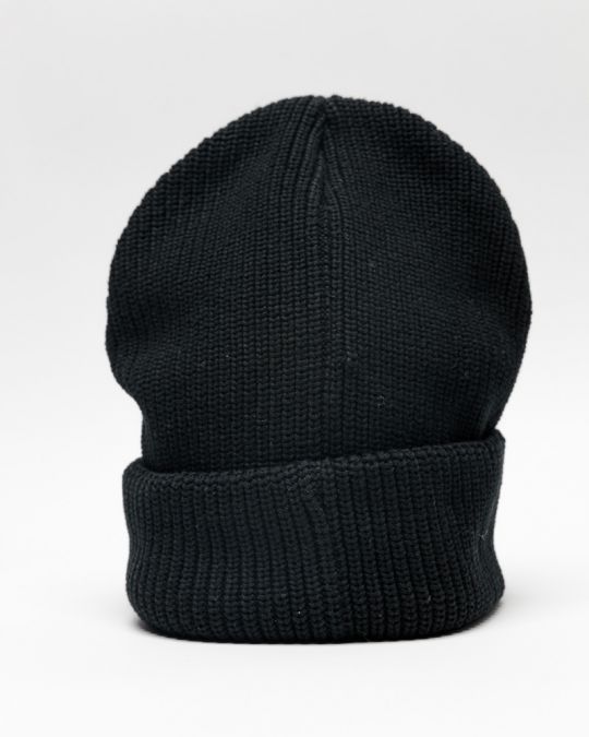 BLACK MEN'S KNITTED CAP 1D25FW8004HA1101