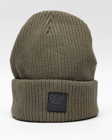 KHAKI MEN'S KNITTED CAP 1D25FW8004HA1101