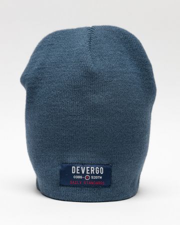 BLUE MEN'S KNITTED CAP 1D25FW8010HA1100