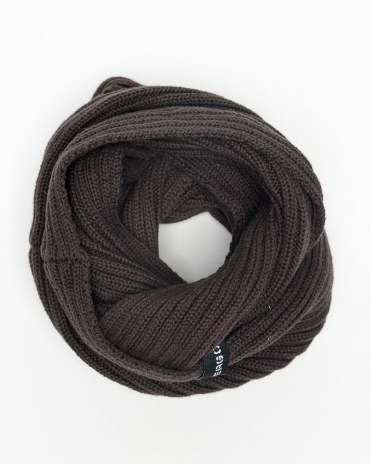 BROWN MEN'S KNITTED SCARF 1D25FW8030SC1101