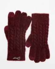 BORDEAUX WOMEN'S KNITTED GLOVES