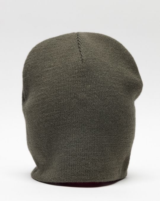 KHAKI MEN'S KNITTED CAP 1D25FW8010HA1100