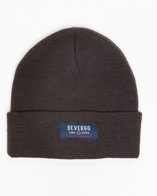 BROWN MEN'S KNITTED CAP 1D25FW8011HA1100