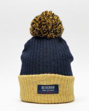 BLUE MEN'S KNITTED CAP