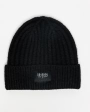 BLACK MEN'S KNITTED CAP