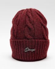 BORDEAUX WOMEN'S KNITTED BEANIE