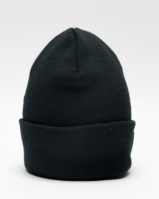 BLACK MEN'S KNITTED CAP 1D25FW8011HA1100