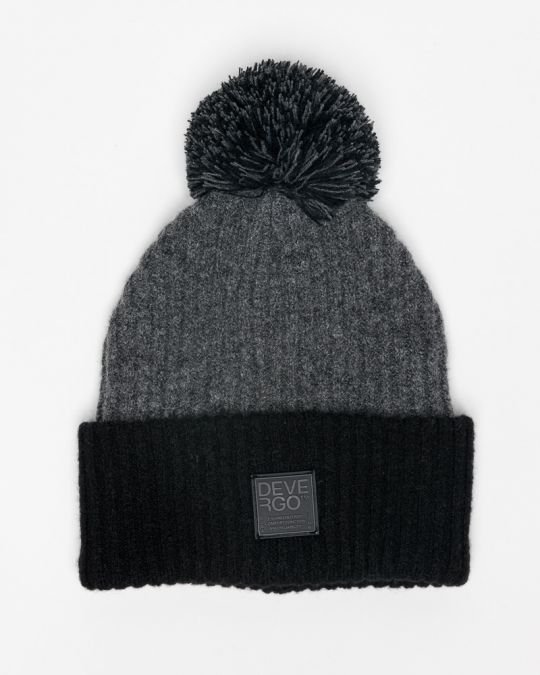 GREY MEN'S KNITTED CAP 1D25FW8013HA1100