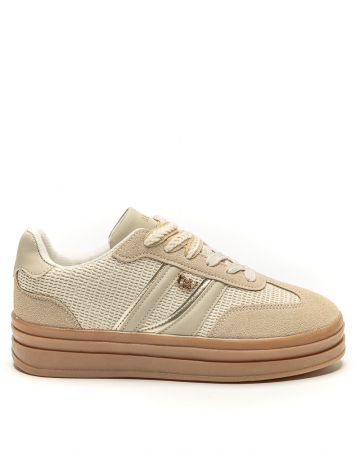 BEIGE WOMEN'S SNEAKER - CAROLINA DE26SS5503PU BF