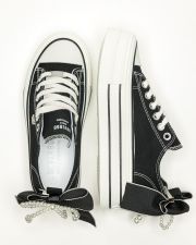 BLACK WOMEN'S SNEAKER  - NINA