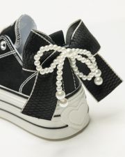 BLACK WOMEN'S SNEAKER  - NINA