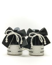 BLACK WOMEN'S SNEAKER  - NINA