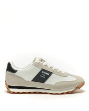 WHITE MEN'S SNEAKER - BOMBAY