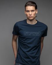 BLUE MEN'S SHORT SLEEVE T-SHIRT