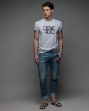 WHITE MEN'S SHORT SLEEVE T-SHIRT