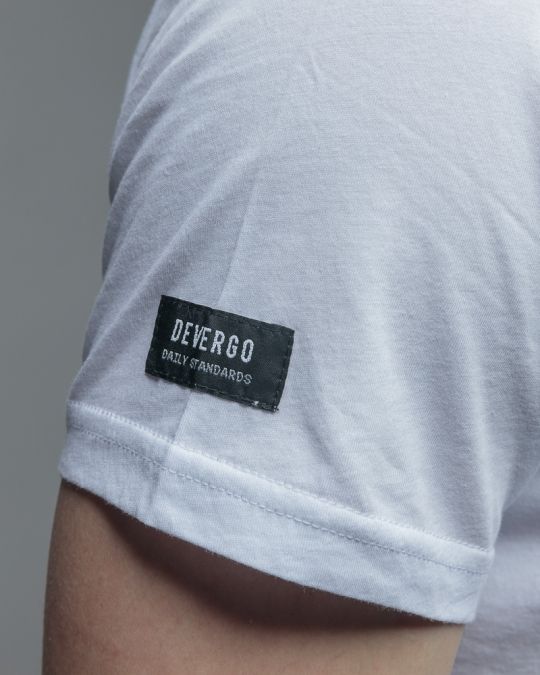 WHITE MEN'S SHORT SLEEVE T-SHIRT 1D26SS4033SS0105