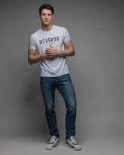 WHITE MEN'S SHORT SLEEVE T-SHIRT