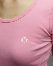 PINK WOMEN'S SHORT SLEEVE T-SHIRT