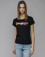 BLACK WOMEN'S SHORT SLEEVE T-SHIRT