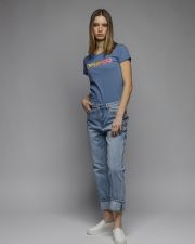 BLUE WOMEN'S SHORT SLEEVE T-SHIRT