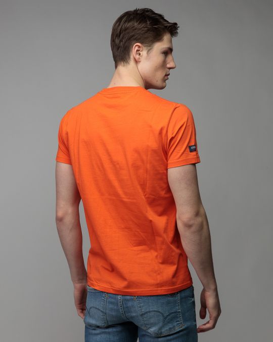 ORANGE MEN'S SHORT SLEEVE T-SHIRT 1D26SS4033SS0105