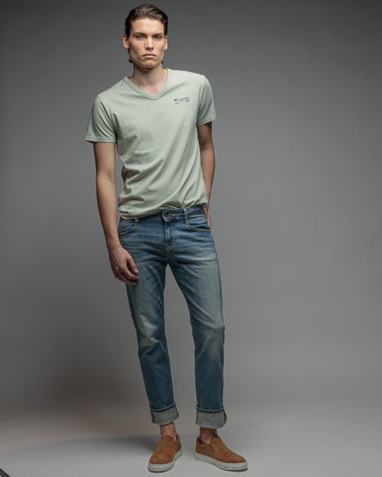INDIGO MEN'S JEANS - FRANK 26108 1J26SS0003LP5570ST