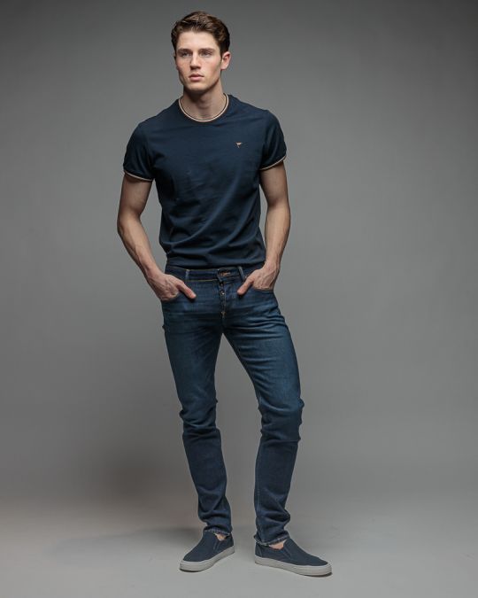 INDIGO MEN'S JEANS - DYLAN 26104 1J26SS0008LP7682ST