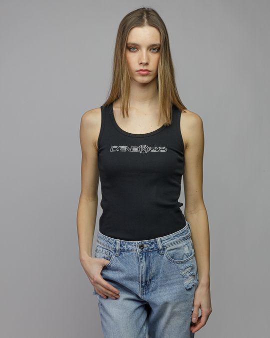 BLACK WOMEN'S TOP 2D26SS4506SL3305